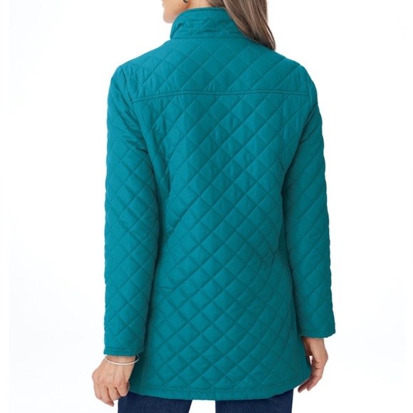 New Blair Diamond-Quilted Insulated Jacket Size Smalll in Winterbery - Picture 13 of 13